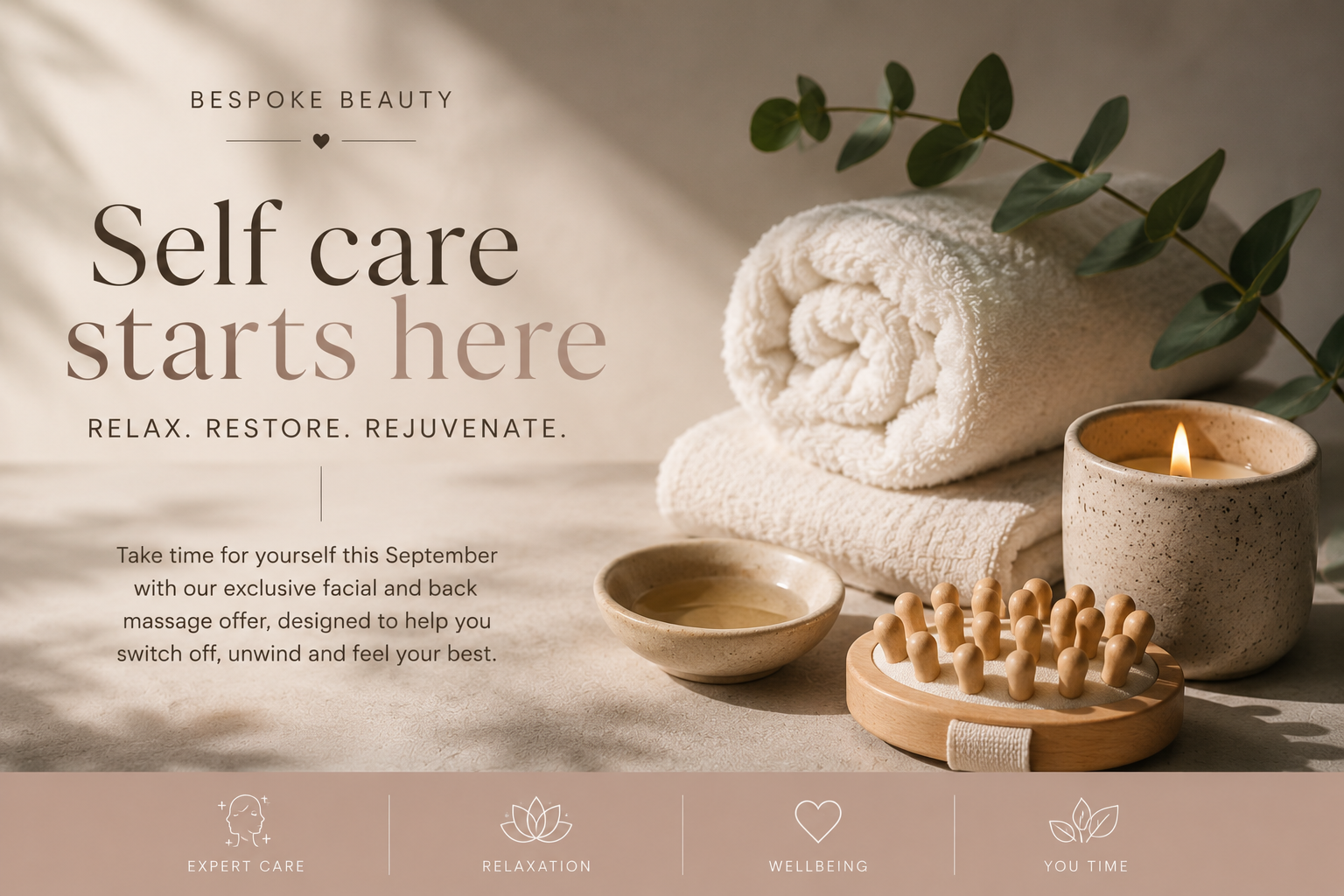 massage and facial offer